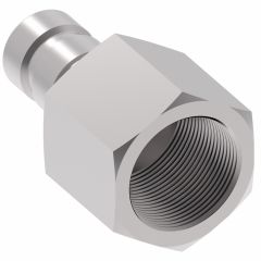 FD90 Series Pressure Sensing Coupling, Danfoss / Eaton Hansen and Gromelle FD90 Series Quick Disconnect Couplings Plug, 1/4-18