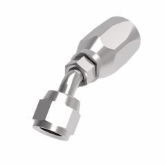 Aeroquip 1-Wire Braid Reusable Hose Fitting. zinc plated ste