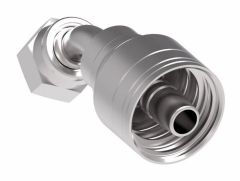 Danfoss / Eaton Aeroquip 1AA4FRA6 Ftng (perm), ORS Low Carbon Steel 0.375 IN Compatible Hose ID 9/16 - 18 IN ORS Female