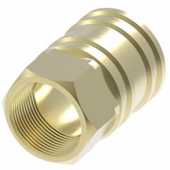 Danfoss / Eaton Hansen and Gromelle 3S21 Socket Brass 3/8-18 IN NPTF Female 3/8 IN Body Size