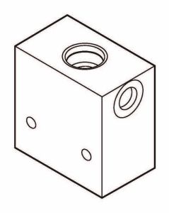 Danfoss / Eaton Vickers Integrated Hydraulics MODEL B24257 Body