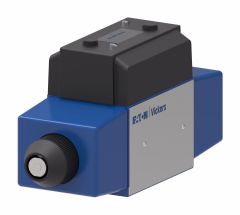 DG4V4-01 Series Subplate/Manifold Mount NFPA Size D05 Solenoid Valve, 4-Way, 2-Position, Spring Offset End-To-End, 110VAC50Hz 120VAC60Hz Plug-In Coil