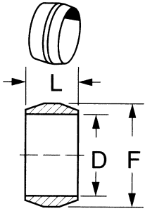 Brass Compression Sleeves For Plastic, Copper, & Aluminum Tubing