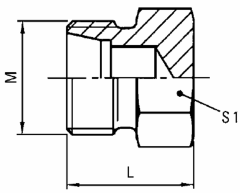 Steel Metric Flareless Tube Plugs