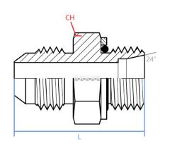 Mjic X Male Din 2353L (Sealed)