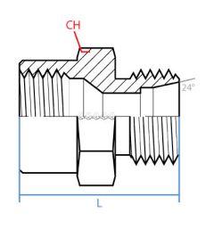 Fjic X Male Din 2353L