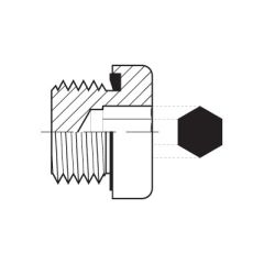 Metric Countersunk Sealed Plug