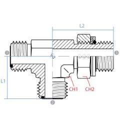 Male Orfs X Mbspp Adj. Run Tee
