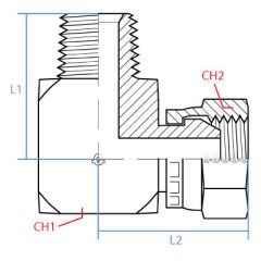 90* Male Npt X Female Bspp