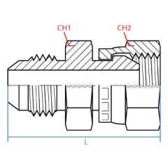 Male Jic X Female Bspp Swivel