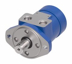 H Series Geroter Motor, 7.30 cu in/rev, 2 Bolt Mounting Flange, 1 in. Straight Keyed Shaft, 7/8-14 St.Thd O-Ring Ports, Compact yet powerful|Extended bearing life|Increased shaft seal