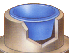 Polyethylene 1 NPT Tapered Protective Plug For Pipe Threads