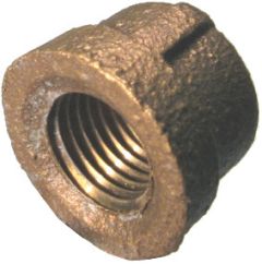 Brass Pipe Fitting, 3/4 Inch Cap