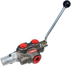 AO755 Series 1-Spool Monoblock Valve, 4-way, Open Center Friction Detent Spool