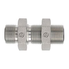 04MFS-04MFS BULKHEAD UNION W/LOCKNUT
