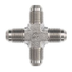 4 male jic cross stainless steel