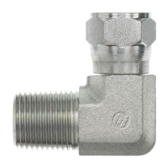 1/4male pipe 1/4 male jic 90