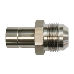 12STDPIPE-12MJIC Straight Stnls