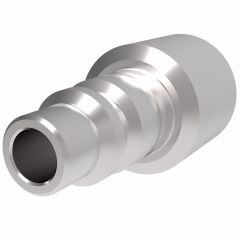 1000/400/500 Series MIL-C-4109 Industrial Interchange Air Quick Disconnect, Male Half, -08 Coupling, 1/2-14 Female NPT