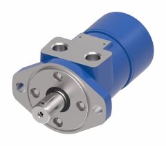 H Series Geroter Motor, 17.90 cu in/rev, 2 Bolt Mounting Flange, 1 in. Straight Keyed Shaft, 1/2 NPT Ports, Compact yet powerful|Extended bearing life|Increased shaft seal
