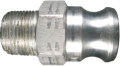 Aluminum Cam & Groove Adapter, Male Half, 1-1/4 Inch Male NPT
