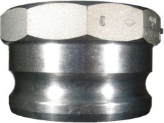 Aluminum Cam & Groove Adapter, Male Half,  Inch Female NPT