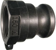 Polypropylene Cam & Groove Adapter, Male Half, 2 Inch Female NPT
