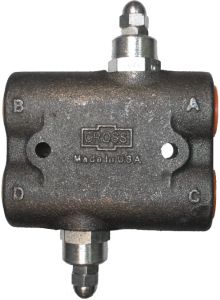 RC Series Cushion Valve (Double Relief Valve), 500-1500 PSI Adjustable Range, Screw Adjustment with Acorn Nut
