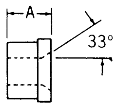 Steel JIC 37 deg Flare Tube Sleeves