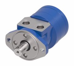 S Series Geroler Motor, 13.70 cu in/rev, 2 Bolt Mounting Flange, 1 in. Straight Keyed Shaft, 1/2 NPT Ports, Compact yet powerful|Extended bearing life|Increased shaft seal