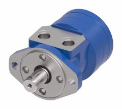 S Series Geroler Motor, 8.80 cu in/rev, 2 Bolt Mounting Flange, 1 in. Straight Keyed Shaft, 1/2 NPT Ports, Compact yet powerful|Extended bearing life|Increased shaft seal