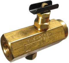 Steel Inline Flow Control Valve, Female 1/2-14 NPT Ports, Up to 8.00 GPM & 5000.00 PSI