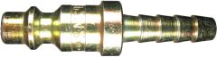 3000/4000/5000/6000 Series MIL-C-4109 Industrial Interchange Air Quick Disconnect, Male Half, -04 Coupling, 3/8 Inch Hose Shank