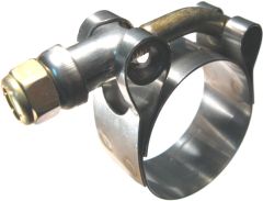 TBC Series Stainless Steel T-Bolt Band Clamp, 0.75 Inch Width, 2.53 To 2.84 Inch Diameter