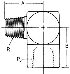 Steel Adapter, 1-1/4-11-1/2 Male NPT To 1-11-1/2 Female NPT, 90 deg Elbow