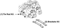 SD16 Series Walvoil Tie Rod Kit. For Walvoil SD16-SE