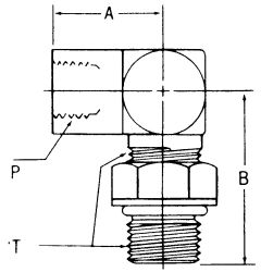 Steel Adapter, 1/4-18 Female NPT To 9/16-18 Male SAE O-Ring Boss (Straight Thread O-Ring), 90 deg Elbow