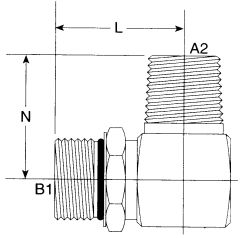 ADAPTER 04ORB1/8MP90