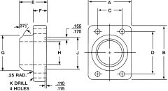 Steel SAE 4-Bolt Flange Adapter, 2.00 Inch Code 62 Flange, O-Ring Half To 2.00 Inch Pipe, Butt Weld