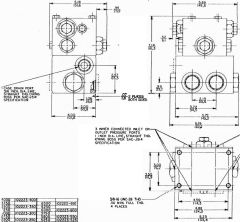 Shuttle Valve Block Manifold Assembly