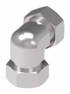 Steel Adapter, 1/2-14 Female NPT Swivel To 1/2-14 Female NPT, 90 deg Elbow