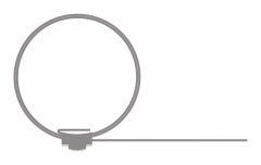 Firesleeve Clamp, 3 dia x 3/8 wide