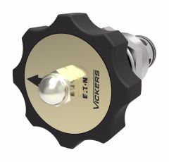 2CFP60 Series 3-Port Pressure Compensated Priority Flow Control, 1 - 16 GPM Handknob adjustment
