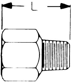 Brass Adapter, 1/2-14 Female NPT To 1/2-14 Male NPT, Straight