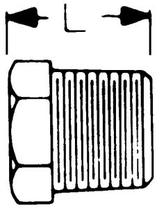Brass Adapter, 1-11-1/2 Male NPT To 3/4-14 Female NPT, Bushing