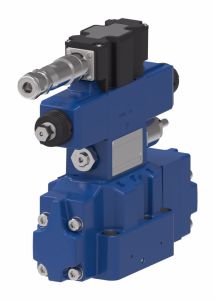KFDG4V-3 Series Subplate/Manifold Mount NFPA Size D03 Proportional Valve With Feedback, 4-Way, 3-Position, Spring Centered, Closed Center, Meter In & Meter Out, 24VDC Amplifier Supplied DIN 43650 Coil. 1500 PSI Port T, No Manual Override