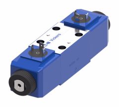 DG4V-3(S) Series Subplate/Manifold Mount NFPA Size D03 Solenoid Valve, 4-Way, 3-Position, Spring Centered, Float Center, HP Performance, 110VAC50Hz 120VAC60Hz DIN 43650 Coil. 
