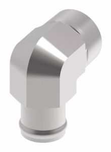 Steel Adapter, 1-11-1/2 Male NPT To 1.00 Hose Barb, 90 deg Elbow