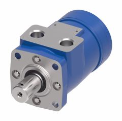 H Series Geroter Motor, 7.30 cu in/rev, 4 Bolt Mounting Flange, 1 in. Straight Keyed Shaft, 1/2 NPT Ports, Compact yet powerful|Extended bearing life|Increased shaft seal