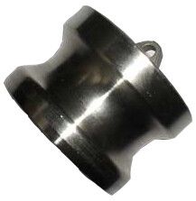 Stainless Steel Cam & Groove Adapter, 1 Inch Dust Plug